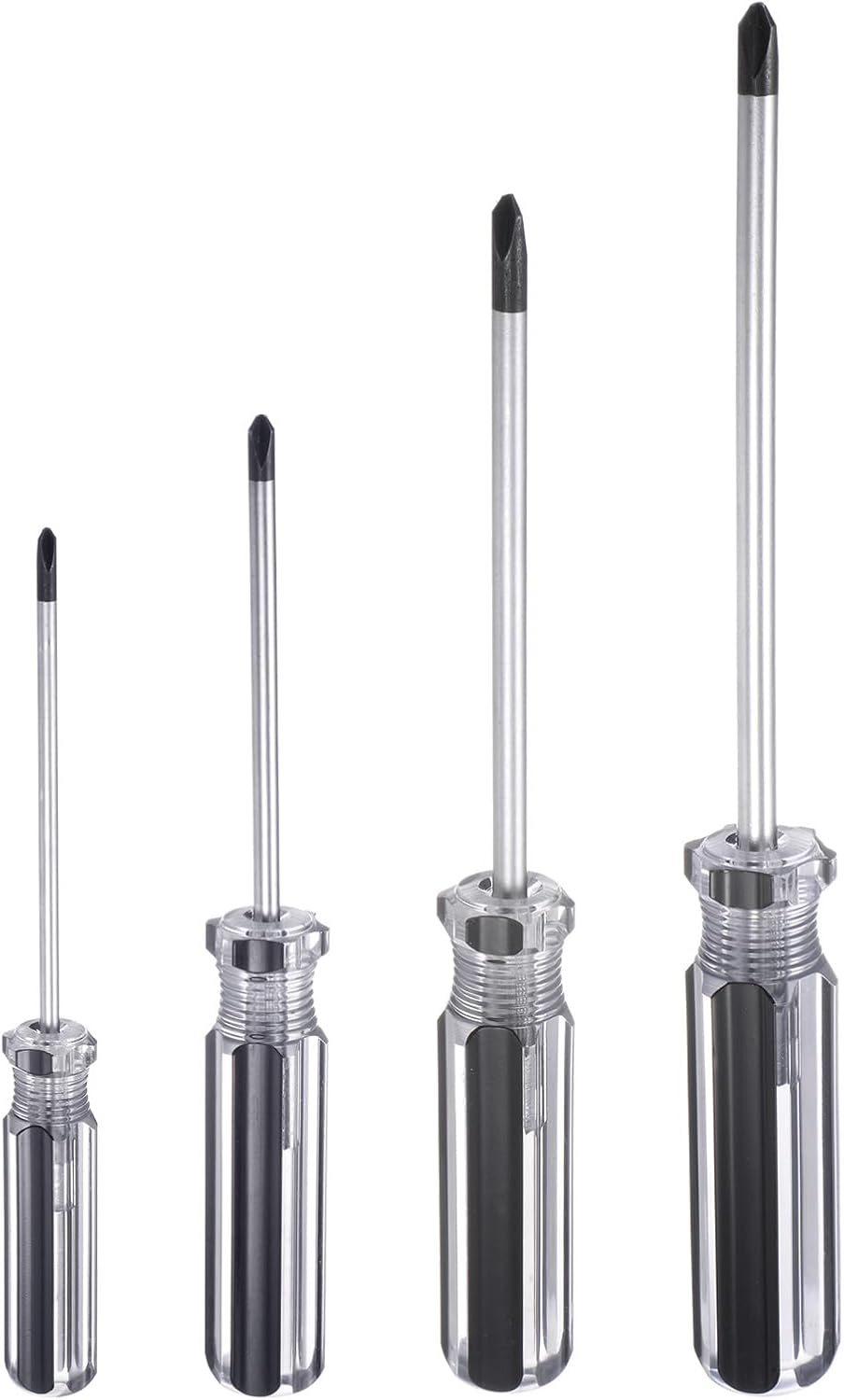 QUARKZMAN 4 Stück Magnetische Y-Spitze Schraubendreher Y3 Y4 Y5 Y6 Schwarz
