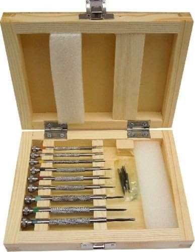 9 Schraubendreher + Holzbox S1 STAR XXL