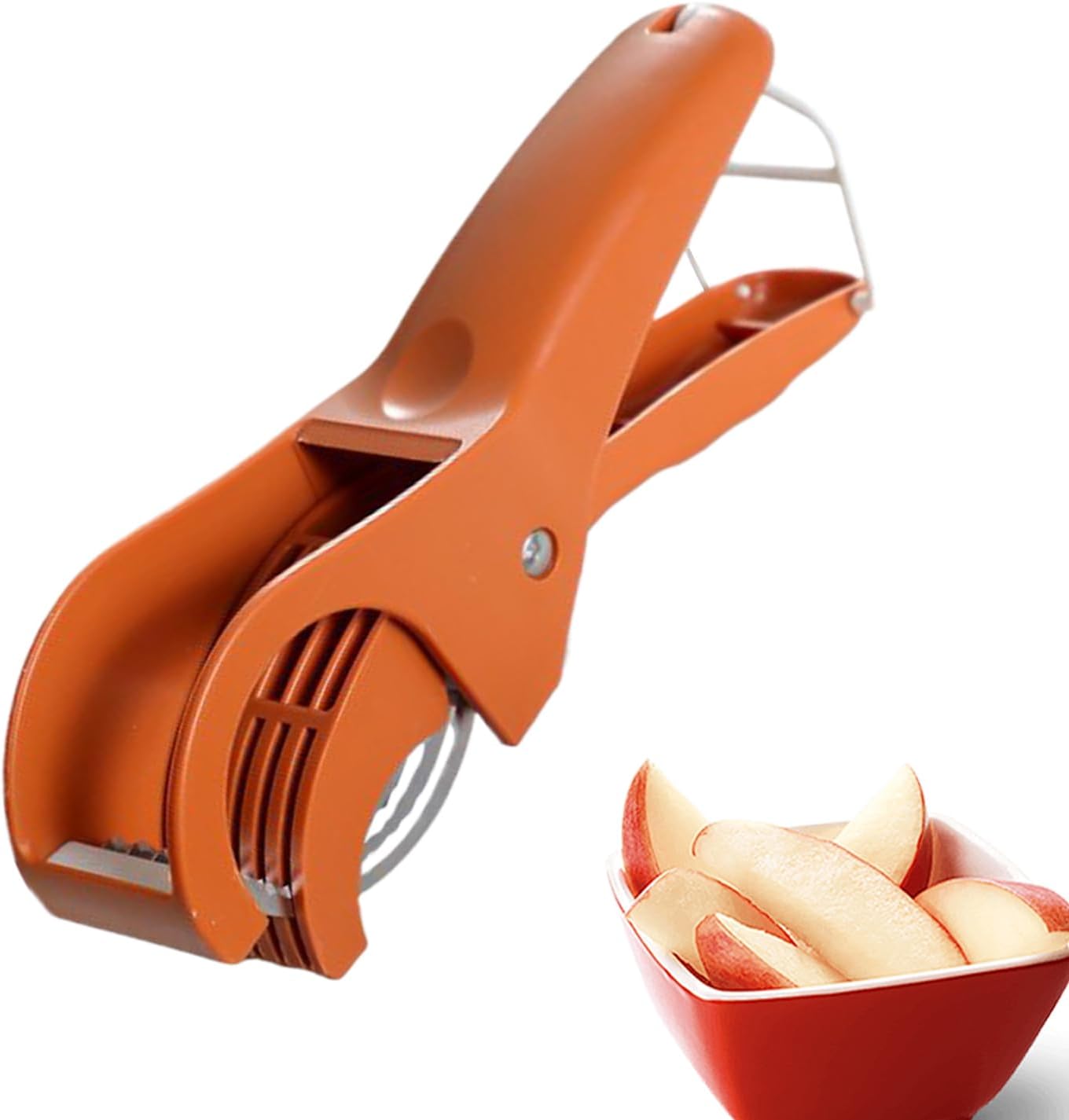 Zwiebelschneider, Rutschfester Eierschneider, Multifunktionale Küchenhelfer, Praktisches Schneidewerkzeug für Alltagsnutzung & Outdoor-Picknick