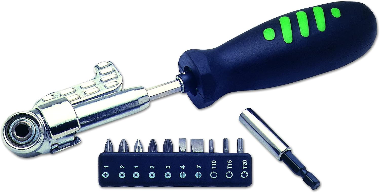 Laser 2517 2517 Schraubendreher - 3-Fach Winkelkopf - 12-teilig