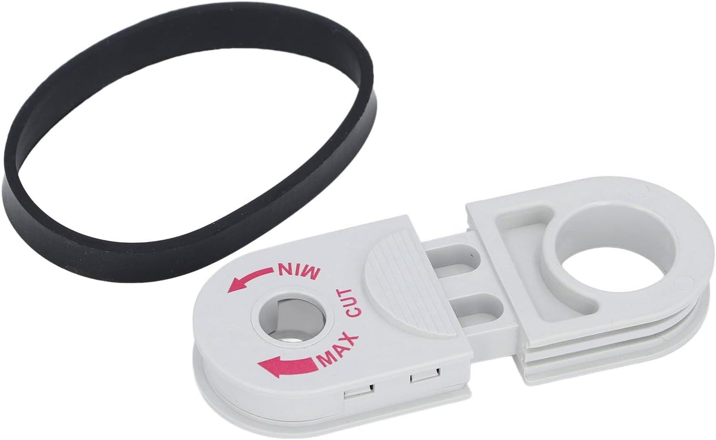 BORDSTRACT Koaxialkabel-Abisolierzange, 9 cm, BPT, verstellbar, Mini-Netzwerk-Drahtwerkzeug für UTP, STP, SFTP, Cat5e, 6, 6a, 7, 8, Weiß