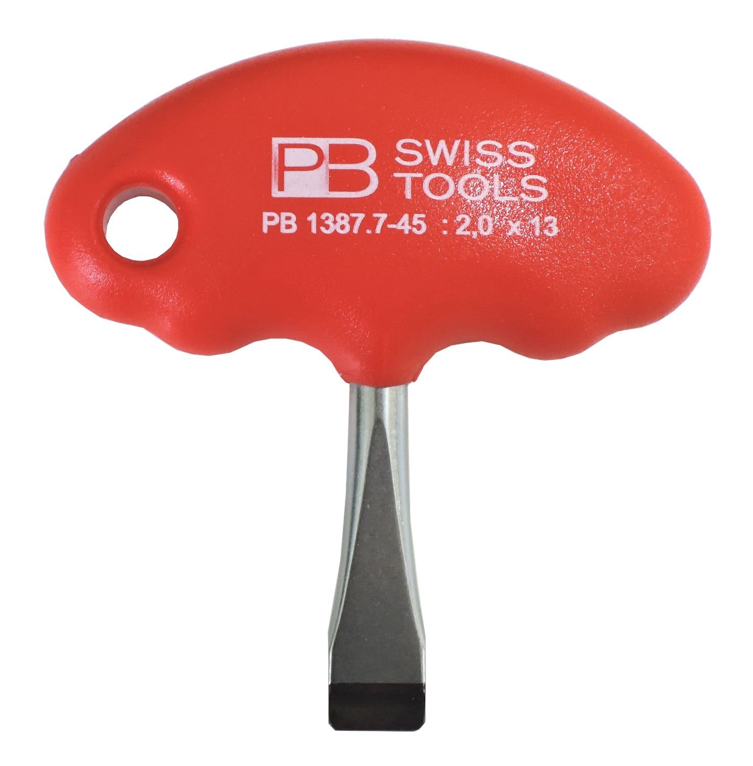 PB SWISS TOOLS Filmwerkzeug PB 1387 | 100% Swiss Made | Spezieller T-Griff Schraubendreher für Schlitzkameraschrauben