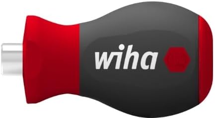 Wiha Bithalter Stubby 281-01 / Schraubendreher mit Bitaufnahme / Bitgriff magnetisch / 57 mm / 1/4"