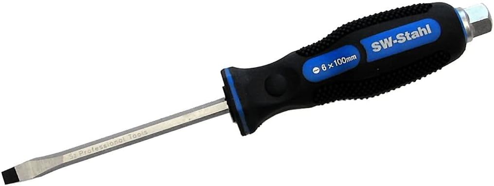SW-Stahl 31804SB Schlitz-Schraubendreher 6 x 100 mm - Schraubenzieher