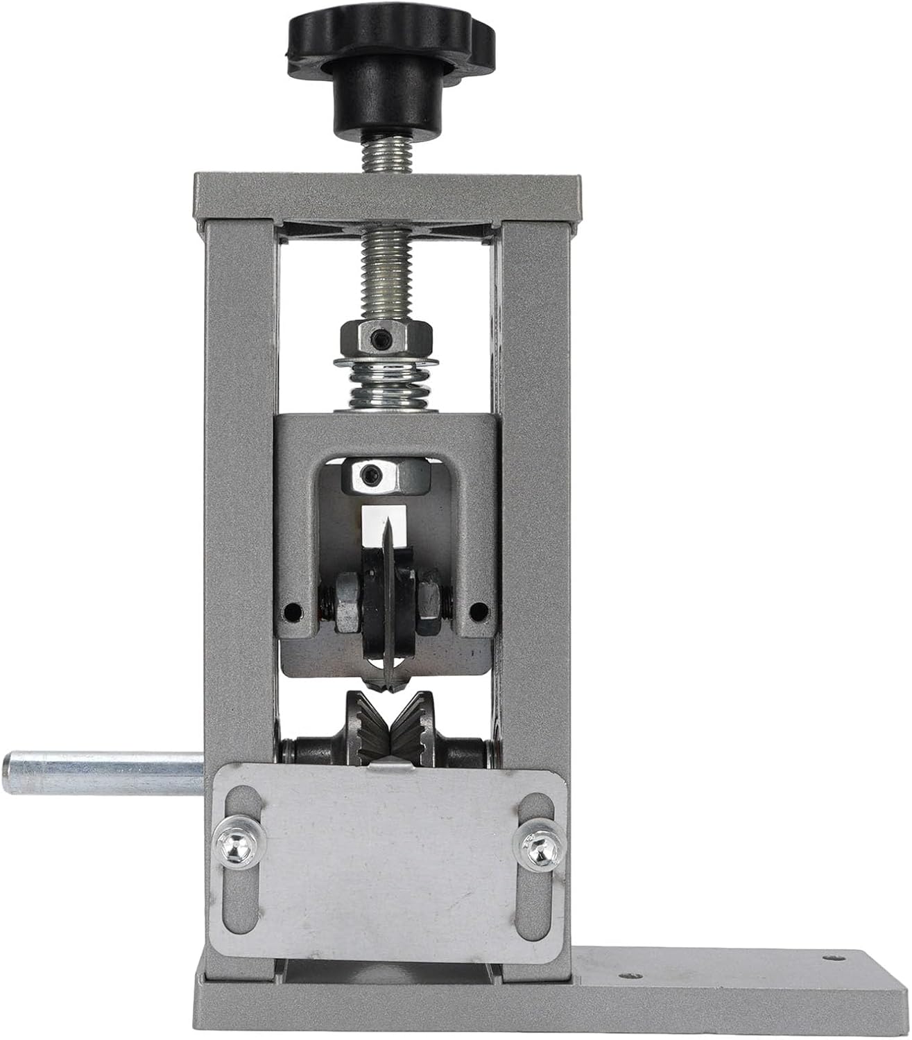 Cryfokt Bohrantrieb Handkurbel Drahtstripper, Aluminiumlegierung Hochfestige Klinge 1 Bis 25 Mm Einstellbare Manuelle Drahtabstrippmaschine Zur Reparaturwartung