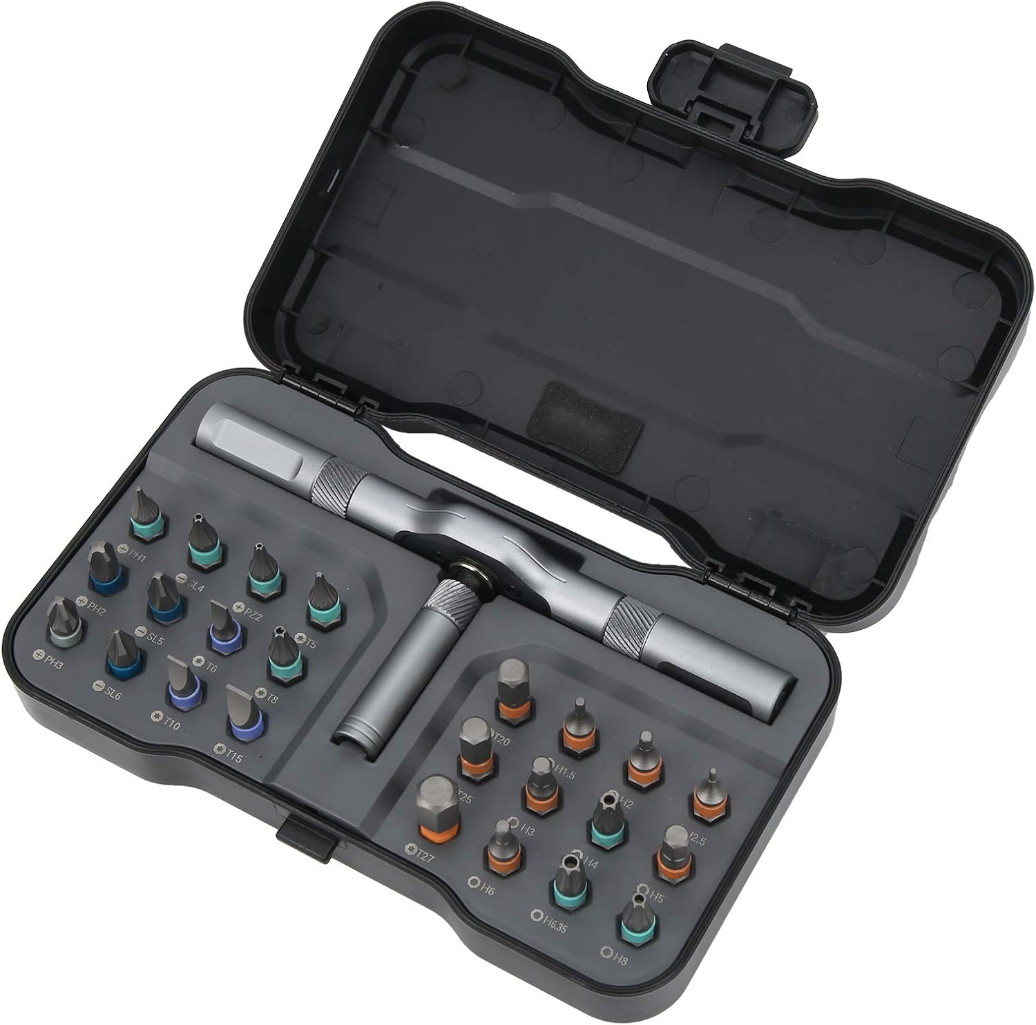 Ratschen-Schraubendreher-Set, 24-Zoll-Bit-Werkzeug-Hardware, Rs1-Utensilien-Werkzeug, Werkzeug, Ratschenaufsatz-Hardware, Befestigungs-Hardware, Zubehör, Schraubendreher