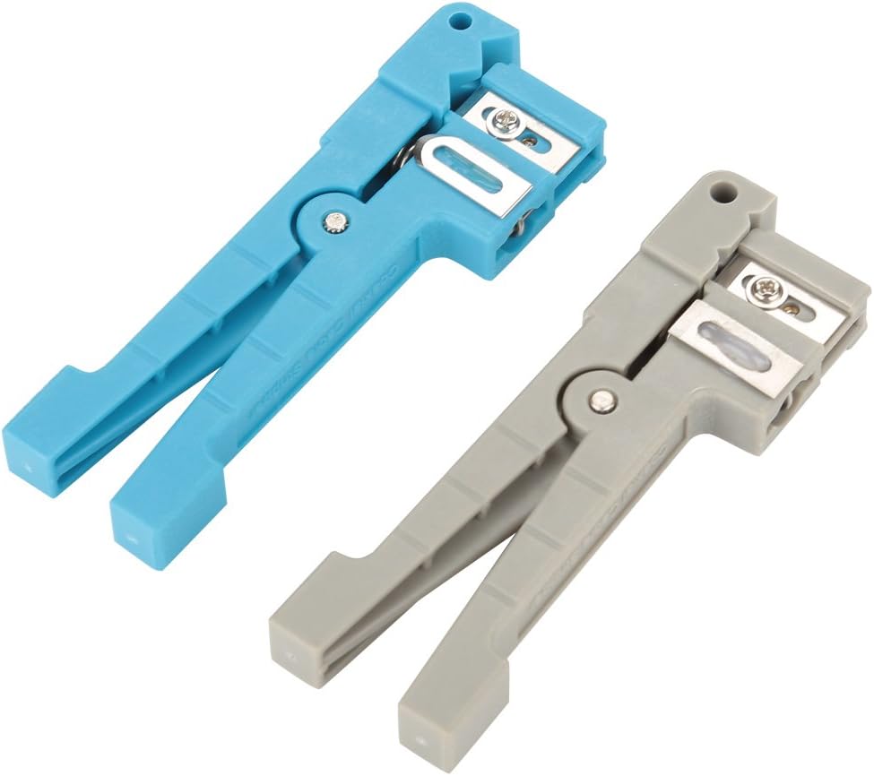 45-163 45-162 Abisolierzange für Glasfaser Hochwertige Abisolierzange für Glasfaserpufferrohre Koaxialkabel-Abisolierwerkzeug(45-162+45-163)