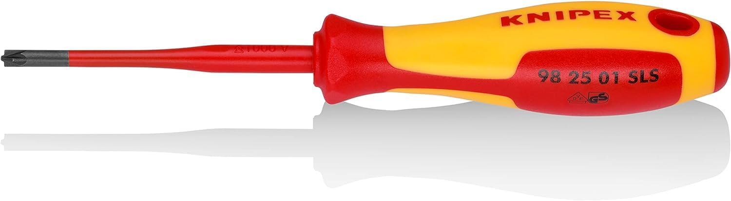 KNIPEX Schraubendreher (Slim) PlusMinus Pozidriv, 98 25 01 SLS