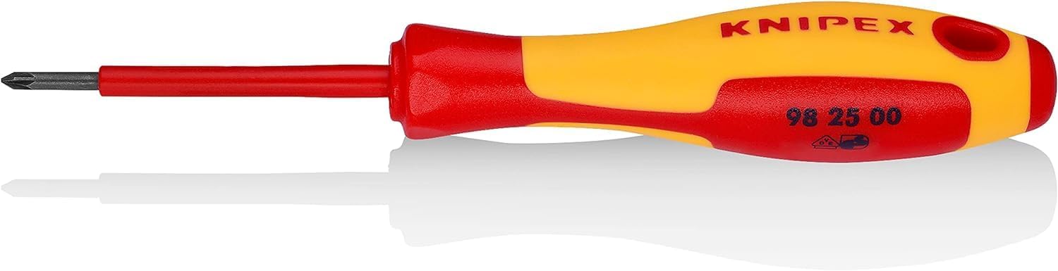 KNIPEX Schraubendreher, VDE-geprüft 162 mm, 98 25 00