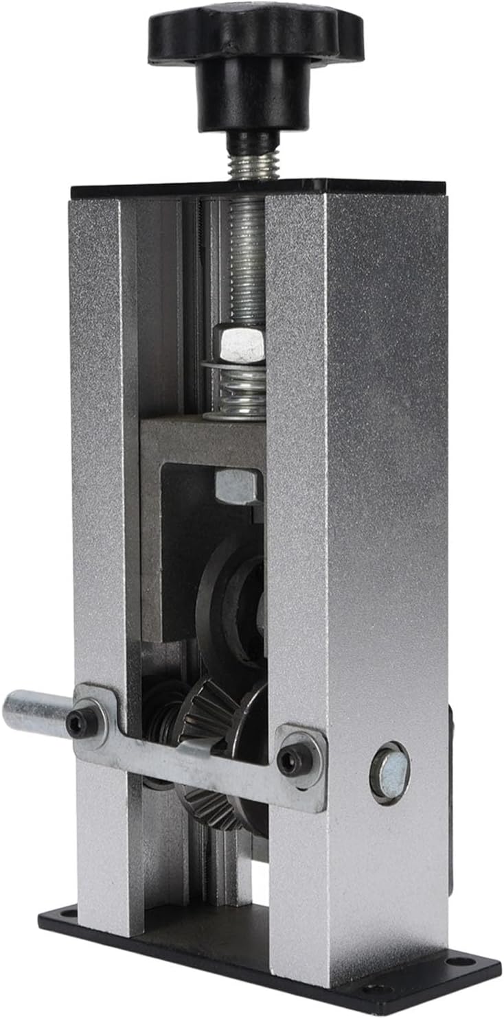 Luocute Manuell Drahtstripper Maschine, Drahtmaschine Stripping-Werkzeug für 0,04-1in 1-25 Mm Schrottkabel, Bohrer-Kabel-Stripping, Kupferkabelstripper für das übrig Gebliebene Kabel