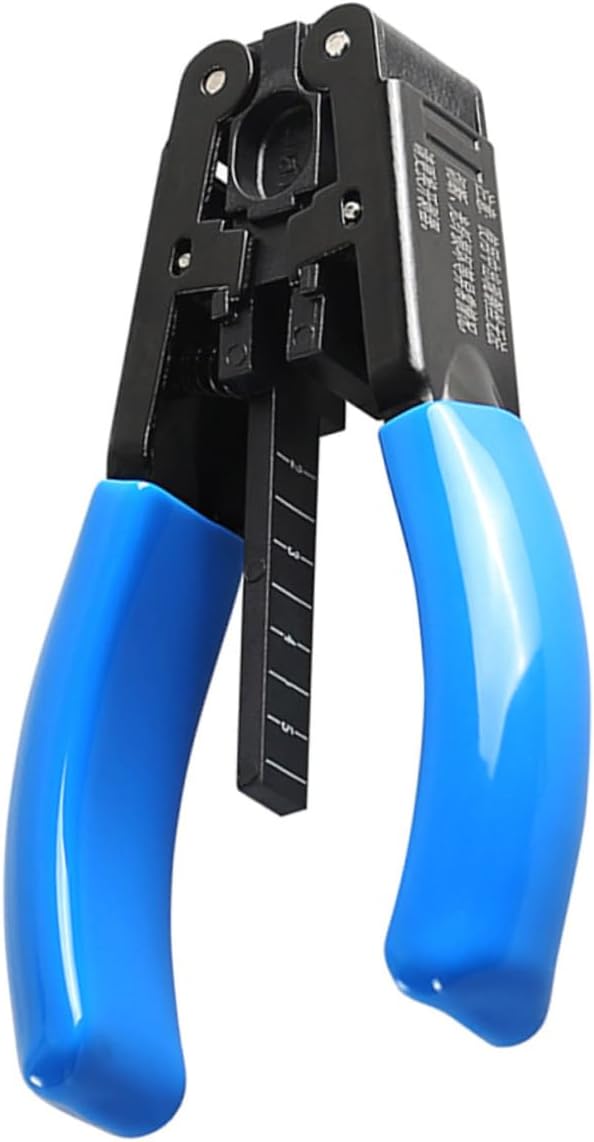 Abisolier Handwerkzeug mit Drei Anschlüssen, 1 Stück, Blau