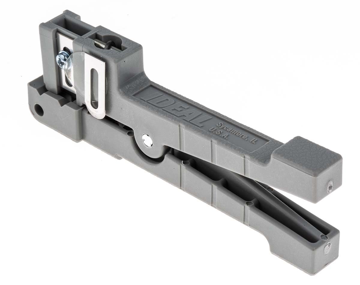 Ideal 45–162 Koaxialkabel Stripper, bis zu 1/20,3 cm 3,2 mm AD, grau