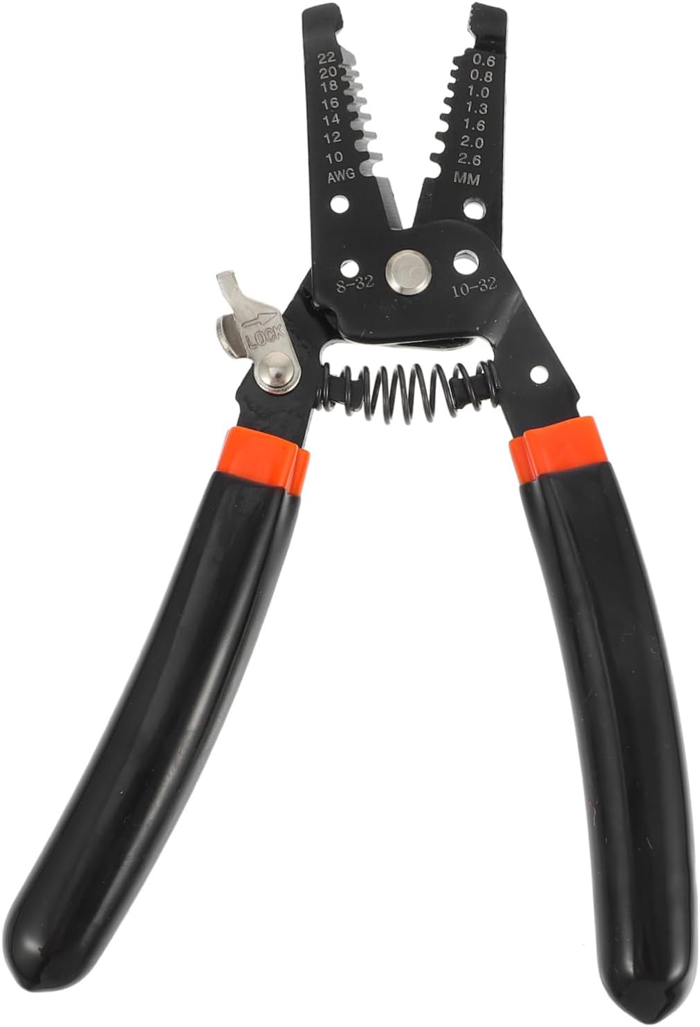 Gadpiparty Abisolierzange Kabelschneider Drahtschneider für Awg Elektrokabel mit Angepasster Schneidöffnung für Massive und Flexible Leitern Pvc und Andere Isolierungen