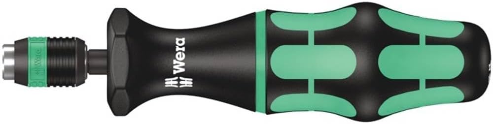 Wera 05074716001 7461 Kraftform Drehmomentschraubendreher, 1/4“, voreingestellt auf 1,2 Nm, Messbereich 1,2-3,0 Nm