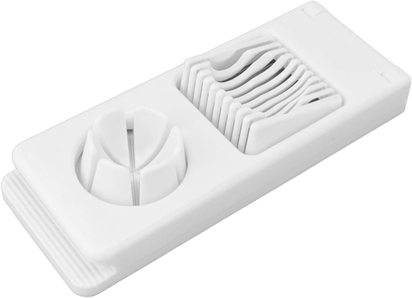 2-in-1 Eierschneider, manueller Eierschneider mit Edelstahldraht