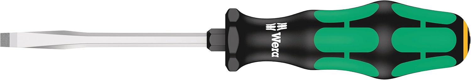 Wera 334 SK Schlitz-Schraubendreher, 0,8 x 4,5 x 90 mm, 1 Stück, 05007672001