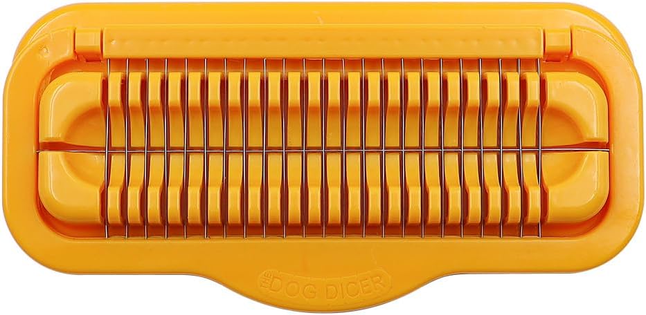 Alnicov Mehrzweck-Sicherer Bananenschneider, Bananenschneider, Eierschneider für hartgekochte Eier, Erdbeerschneider aus Edelstahl und Aluminiumdrähten,