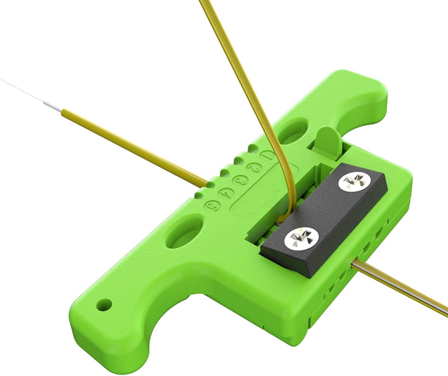 Abisolierer, Abisolierzange Mit Schlossdesign, Kabel Entmantler Geeignet für Lichtwellenleiter mit einem Außendurchmesser von 1,9-3,0 mm