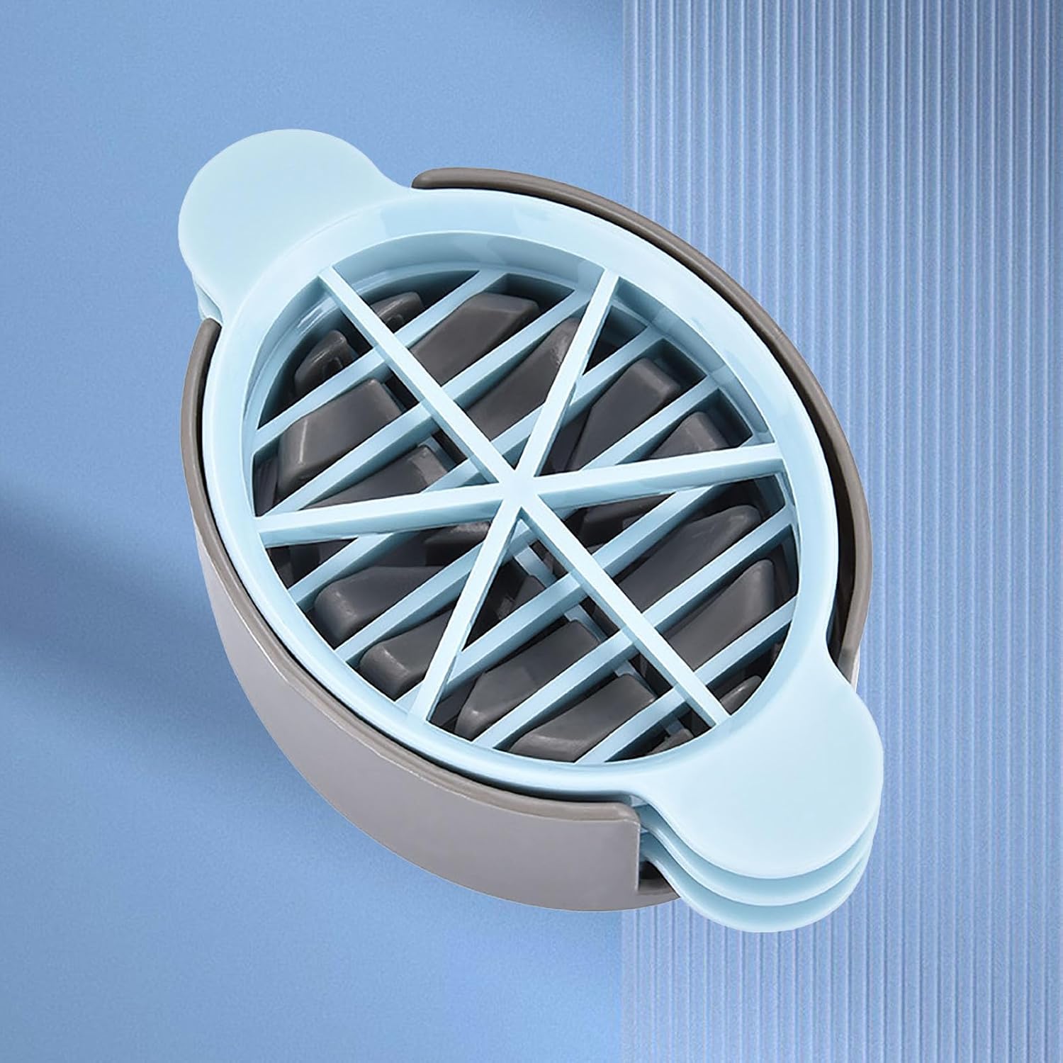 POENVFPO Eier-Schneider für Gekochte Eier, Ergonomisches Design für