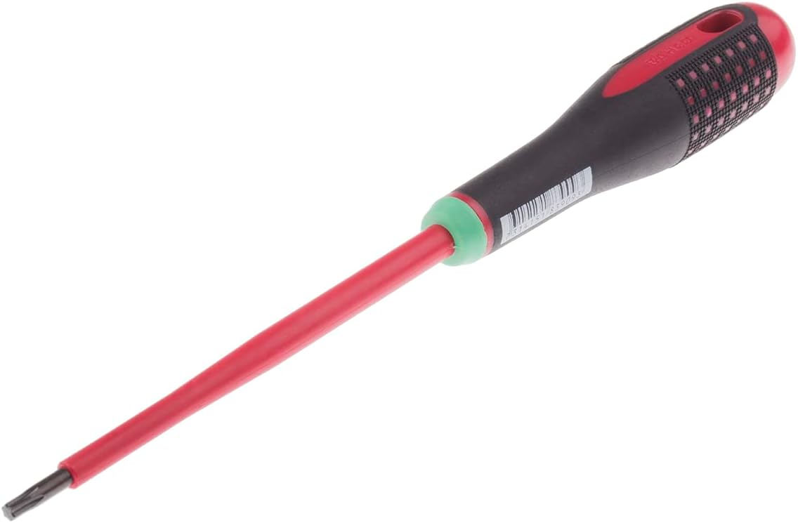 Bahco VDE T20 TORX® Standard-Schraubendreher, Legierungsstahl, 247 mm/Klinge 125 mm