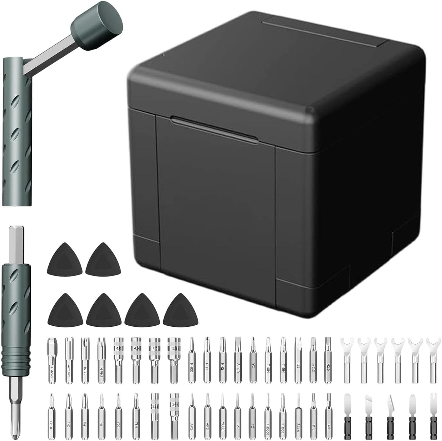 55 in 1 Magnetischer Schraubendrehersatz Präzisions Werkzeug Set in Box