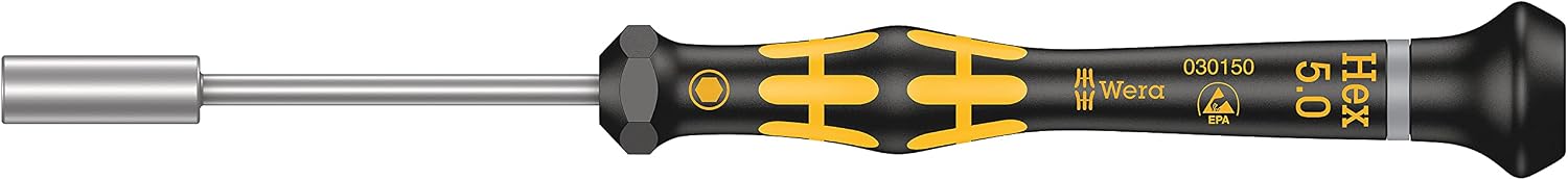 Wera 05030150001 1569 ESD-Steckschlüssel, 5.0 x 60 mm