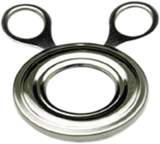 Eierschneider aus Edelstahl, Silber, mit Griff für Gekochte Eier