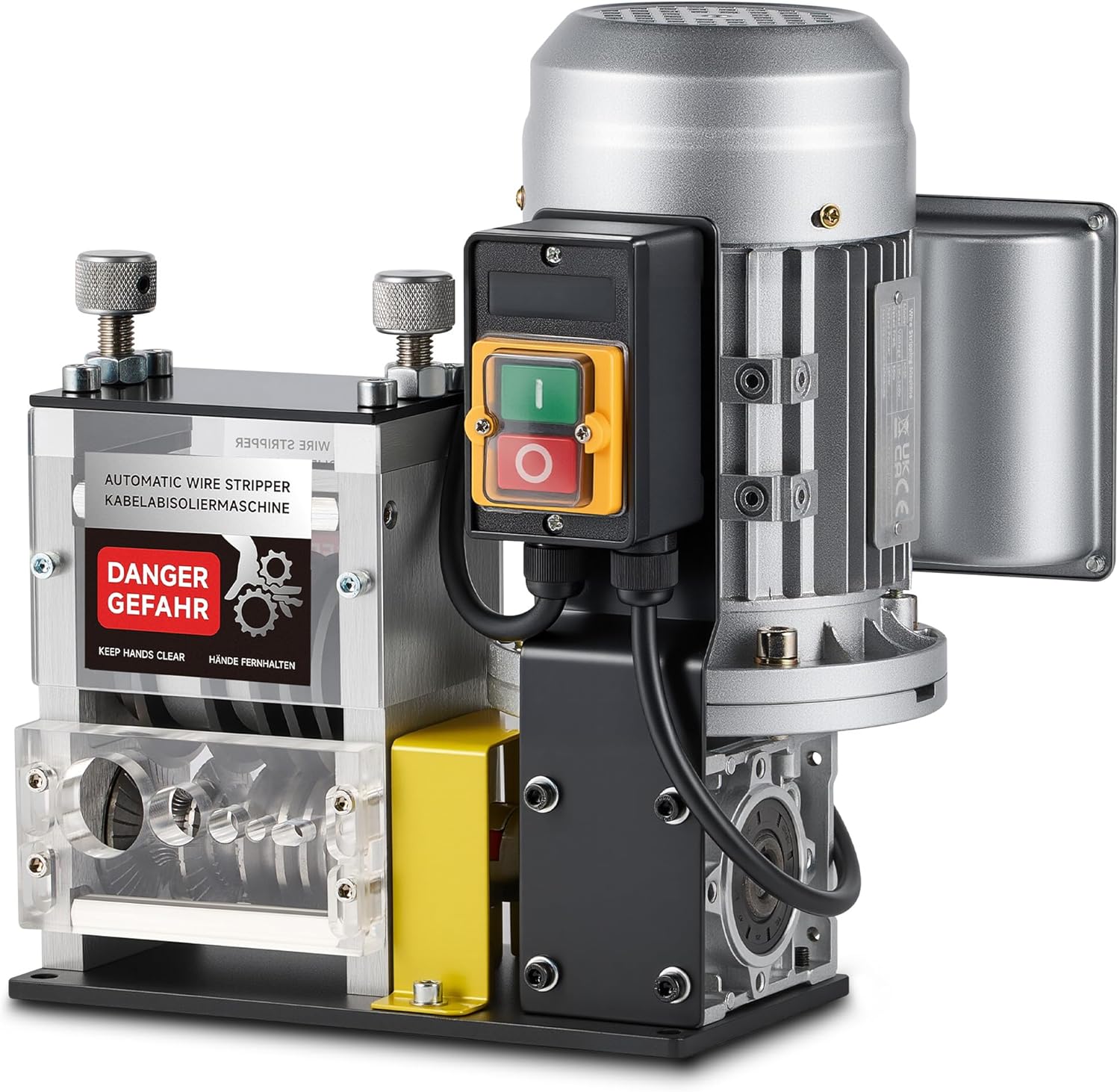 CREWORKS Elektrische Abisoliermaschine, 180 W, 1,5 mm-30 mm, automatische Abisoliermaschine mit 5 Kanälen für Kupferrecycling (180 W, 1,5 mm-30 mm)