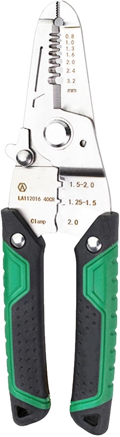 Kabelschneider - Abisolierzange, DrahtCrimpzange, Elektrische Steckverbinder | Multifunktionales Wickeldraht Handwerkzeuge, Hochpräzises Wickeldraht Handwerkzeuge für präzises Crimpen