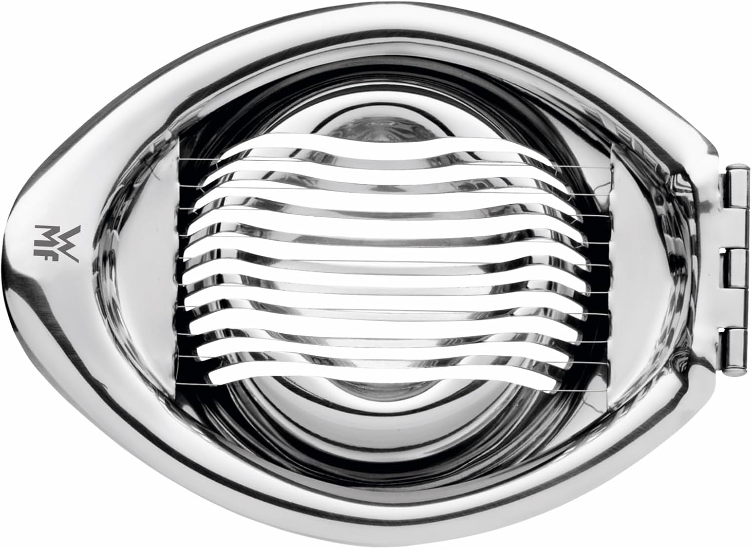 WMF Gourmet Eierschneider 15 x 11 cm, Eierschneider Edelstahl poliert, spülmaschinengeeignet