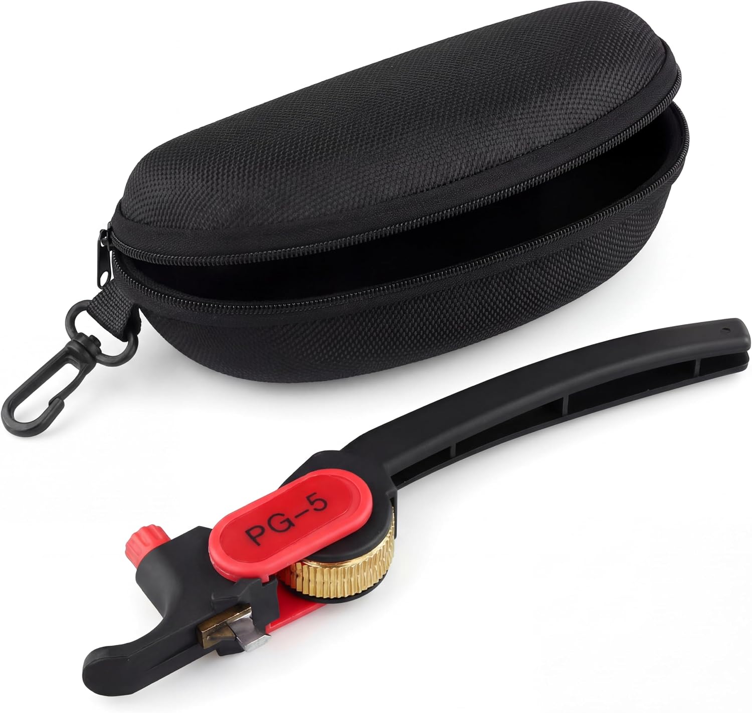QWORK® Abisolierzangen, Ratschenrad Abisolierzange PG-5, Für Kabeln über 25 mm Durchmesser