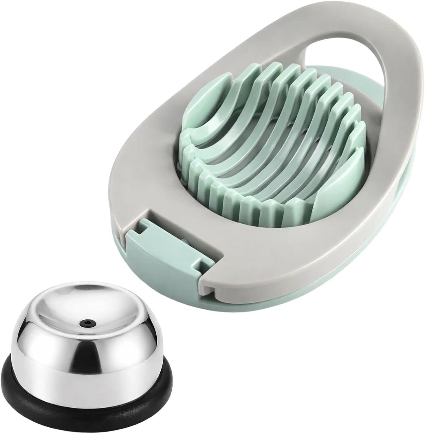 Robustes Design mit 1 Stück Eierpiekser und 1 Stück Eierschneider, Eierpiekser, Eierschneider und Eierstecher Set, Praktisches Küchenwerkzeug für Eier