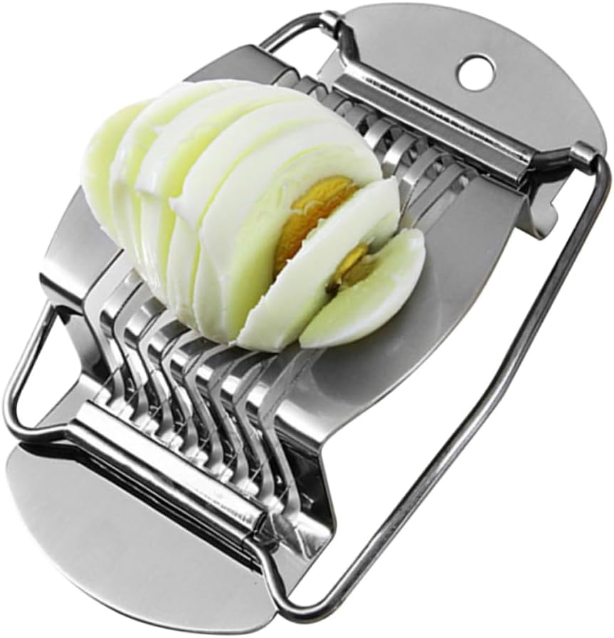 3 Stück Eierschneider aus Edelstahl für Küche und Kochen