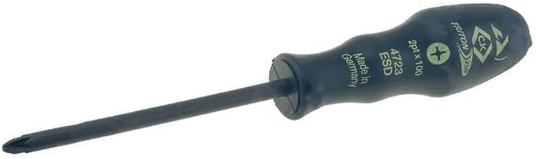 T4723ESD 2 Schraubendreher Pozidriv® Größe: PZ2 ESD L.KLIn: 100mm C.K