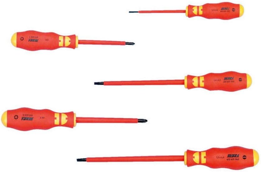 Würth Schraubendreher VDE SortimentElektro 5 tlg SHRDRH-VDE-SORT-PH/SZ-5TLG 61396325