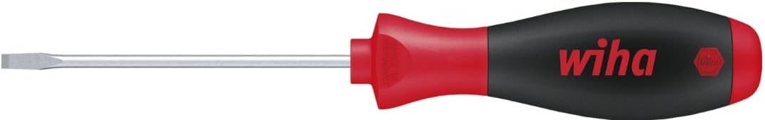 Wiha Schraubendreher SoftFinish® Schlitz mit Rundklinge (00707) 8,0 mm x 175 mm