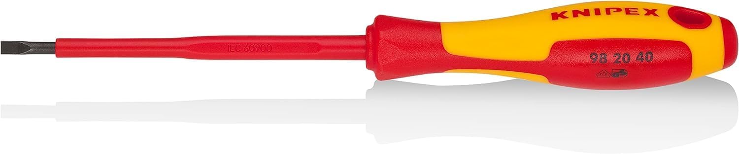 KNIPEX Schraubendreher, VDE-geprüft 202 mm, 98 20 40