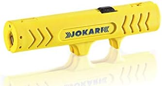 JOKARI®original Universal Entmanteler No.12 zum Abisolieren von Rundkabeln NYM-J 3 x 1,5² bis NYM-J 5 x 2,5², Art.Nr. 30120 (5 Stück) Gelb