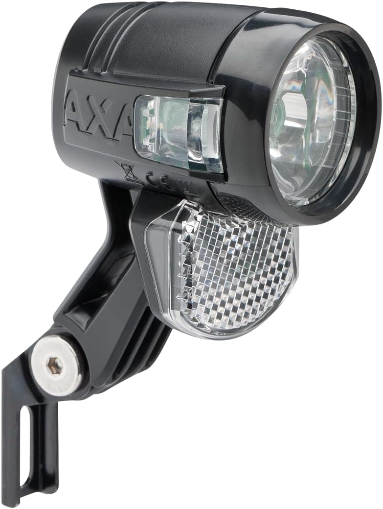 AXA Blueline 30-T Steady Auto – Dynamo Fahrradlicht 30 Lux – Steady-Light-Funktion – StVZO Zulassung