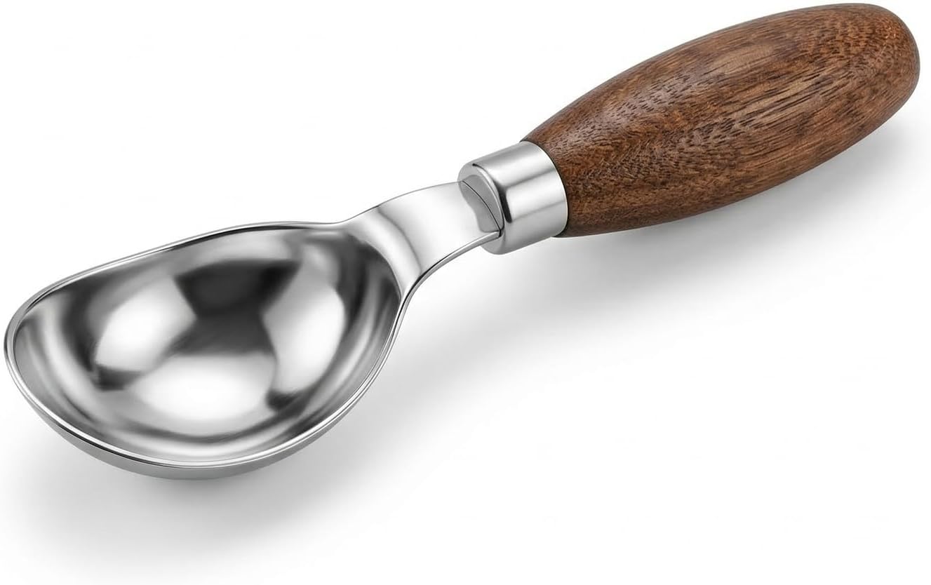 Eisportionierer, Eisportionierer Edelstahl, Eislöffel, Antihaft-Frostschutzmittel Eislöffel, Langlebiges Design,Leicht Zu Reinigen, Ideal für Eis, Keksteig und Sorbet