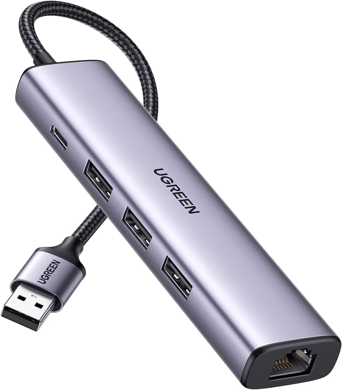 UGREEN USB Hub Ethernet Adapter Gigabit USB LAN Adapter