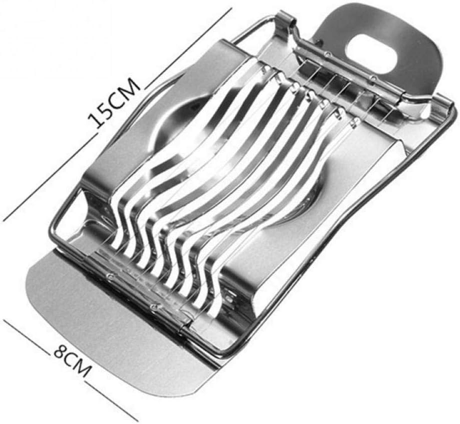 Eierschneider Cutter, Edelstahl Schneidedrähte, Multi Purpose Slicer