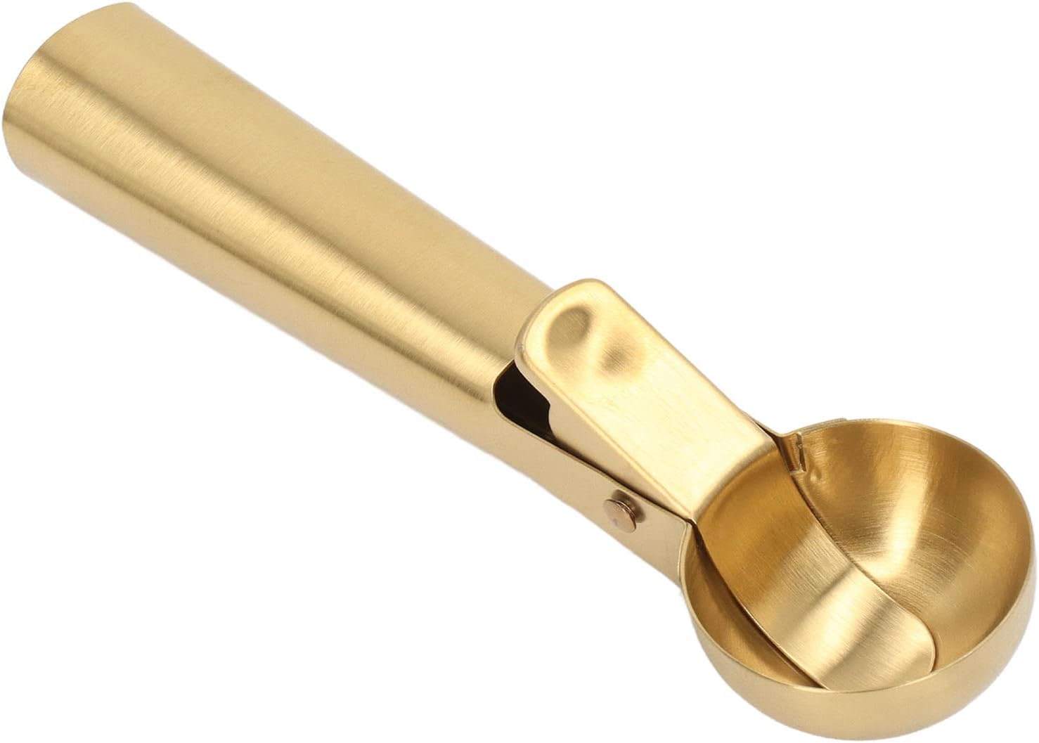 Edelstahl Eisportionierer für Küche, Keksteig (GOLD)