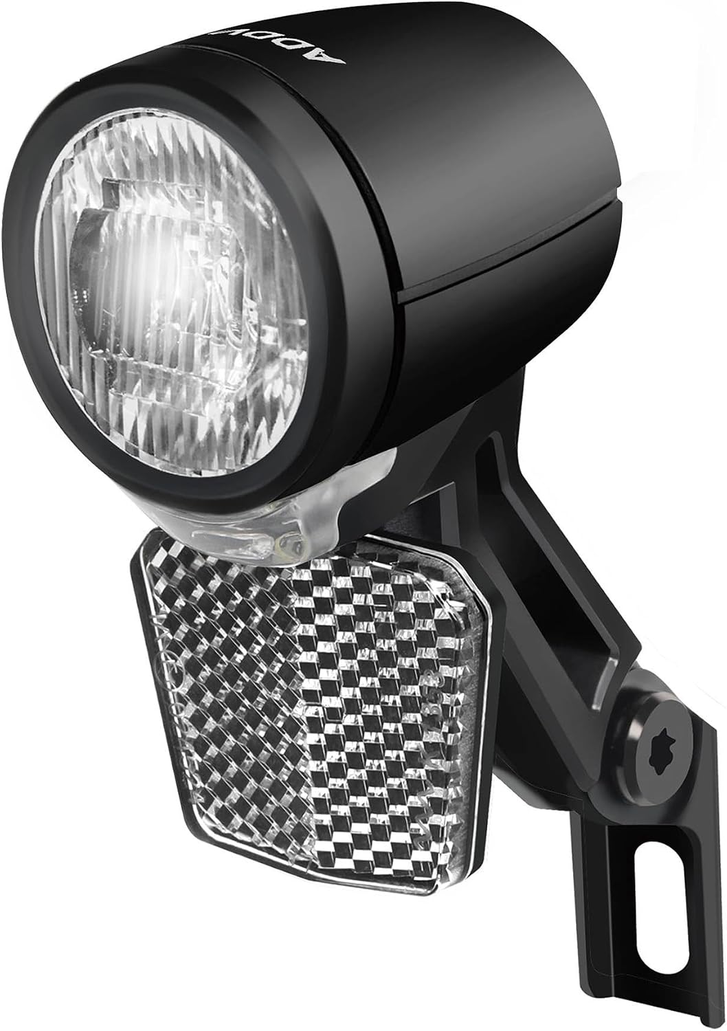 ADDVIEW Dynamo Fahrradlicht Nova M40, 40 Lux LED, StVZO zugelassen, IP65