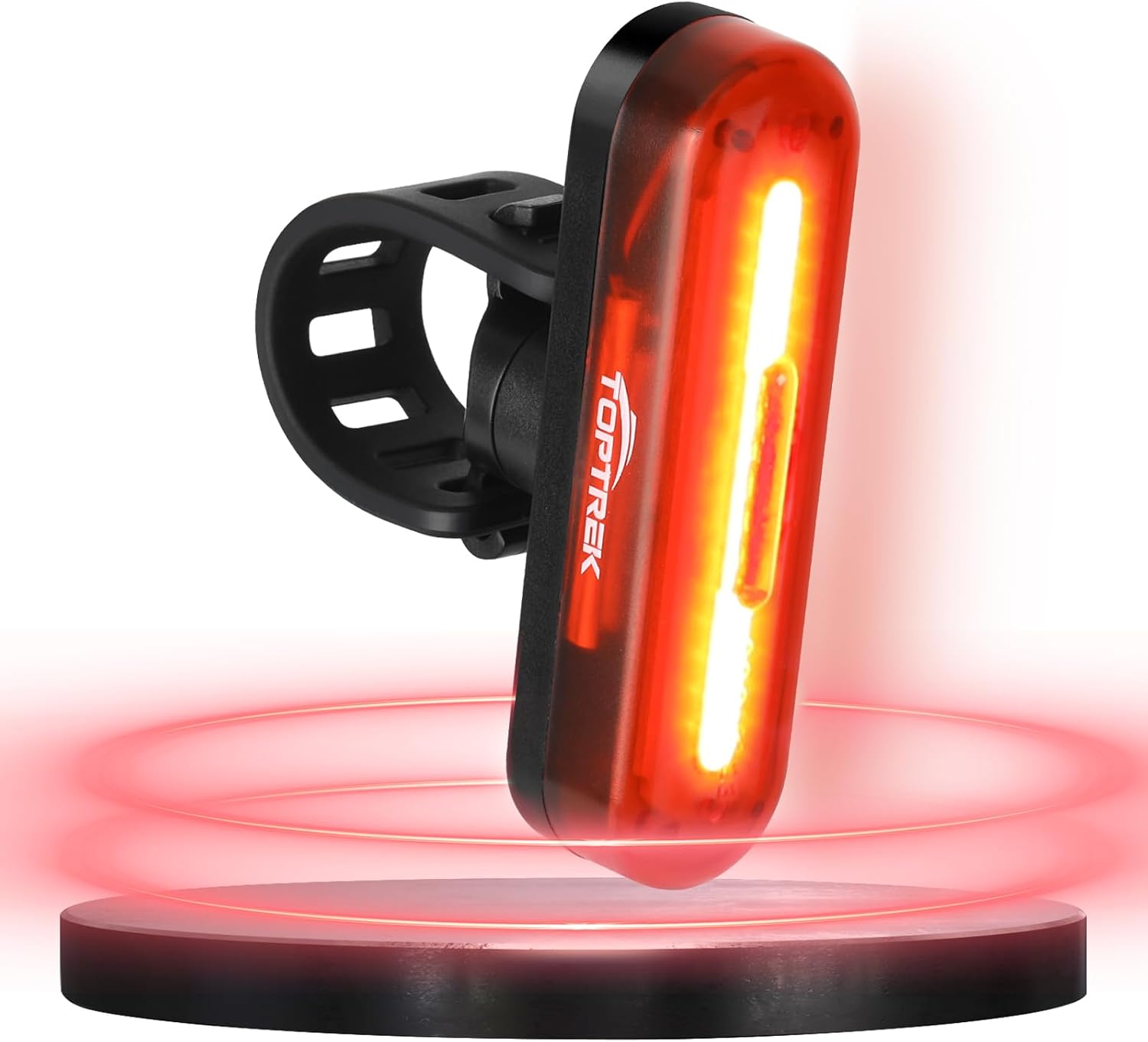 toptrek Fahrrad Rücklicht Led Sichtweite 200 Metern mit 16 superhellen LEDs