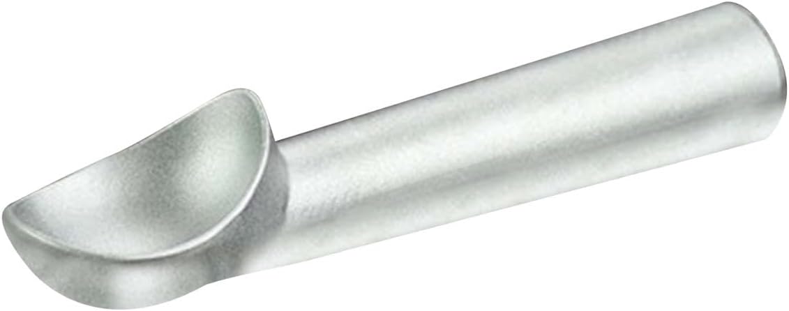 LOVIVER Eisportionierer, antihaftbeschichtet, Aluminium, mit Flüssigkeit gefüllt, wärmeleitender Griff, langlebig, professionell, für Restaurant, Bar, GRAU