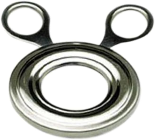 Eierschneider aus Edelstahl Silber zum Eieröffnen für Küche