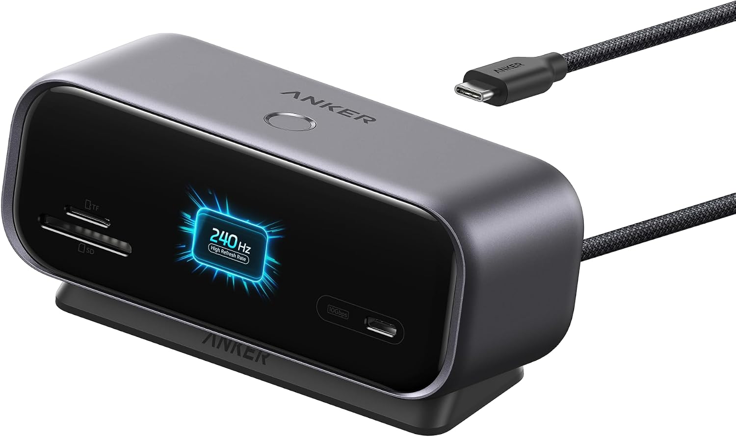 Anker Nano 10-in-1 USB-C Hub mit Smart Display & Dual Monitor Docking