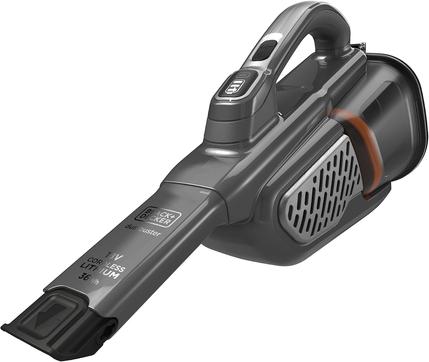 BLACK+DECKER 18 V Akku-Handstaubsauger mit 36 Wh Akku und Ladestation, BHHV520BT-QW