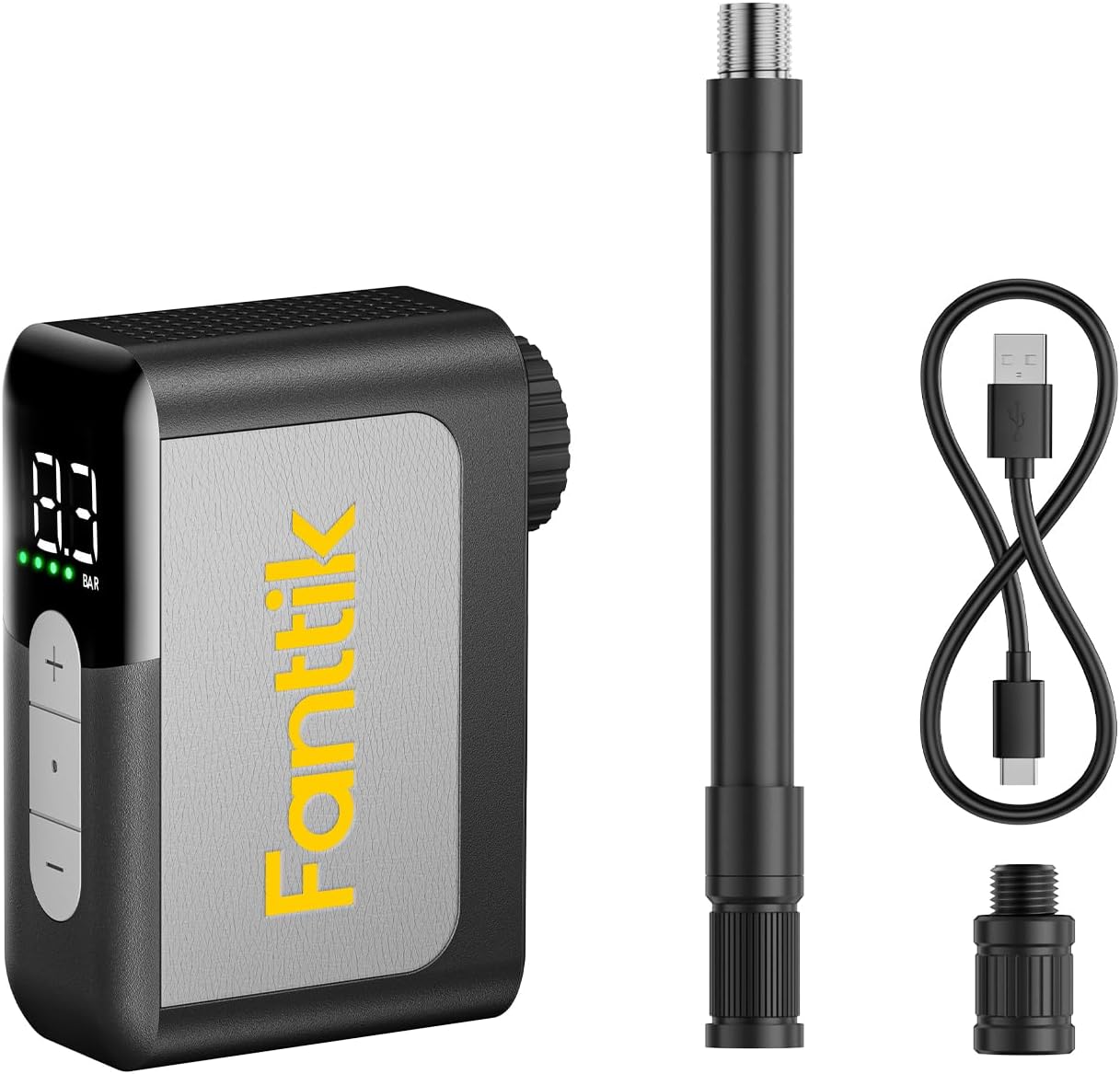 Fanttik X10 Ace Mini akku Fahrradpumpe, Elektrische Fahrradluftpumpe